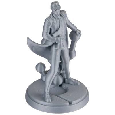 Panchroma PLA Metalik Gümüş Filament 1.75mm 1Kg