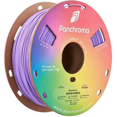 Panchroma PLA Saten Mor Filament 1.75mm 1Kg
