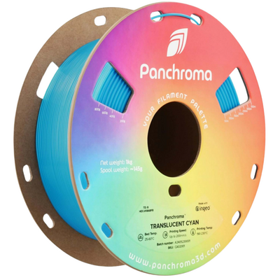 Panchroma PLA Translucent Camgöbeği Filament 1.75mm 1Kg