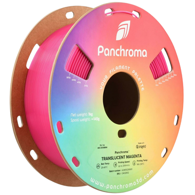 Panchroma PLA Translucent Macenta Filament 1.75mm 1Kg