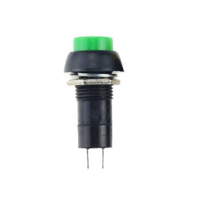 PBS-11A Kalıcı Push Buton - Anahtar - 12mm - Yeşil