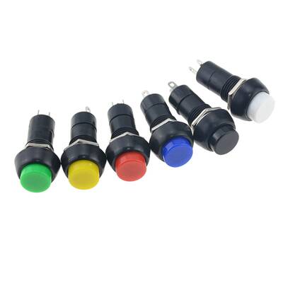 PBS-11A Kalıcı Push Buton - Anahtar - 12mm - Yeşil