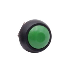 PBS-33B Push Buton Oval - Yeşil - Mantar Buton - Thumbnail