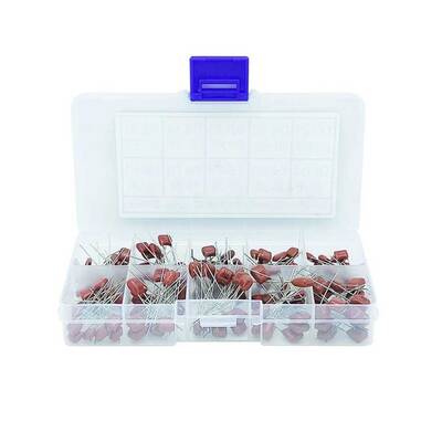 Polyester Film Kapasitör Seti - 100 Adet - 10 Çeşit