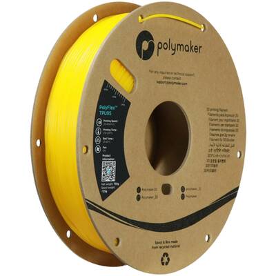 PolyFlex TPU95 Sarı Filament 1.75mm 750gr