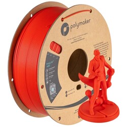 PolyLite ABS Kırmızı Filament 1.75mm 1Kg - Thumbnail
