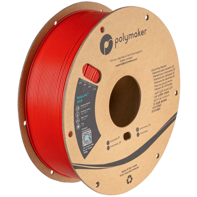 PolyLite ASA Kırmızı Filament 1.75mm 1Kg