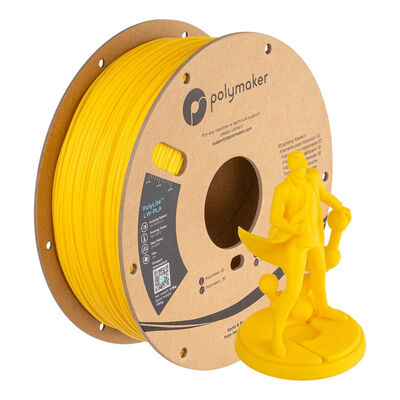 PolyLite LW-PLA Parlak Sarı Filament 1.75mm 800gr