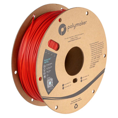 PolyLite PETG Kırmızı Filament 1.75mm 1Kg