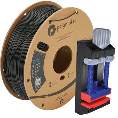 PolyLite PLA Pro Siyah Filament 1.75mm 1Kg