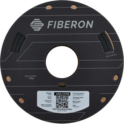 Polymaker Fiberon ASA-CF08 Siyah Filament 1.75mm 500gr