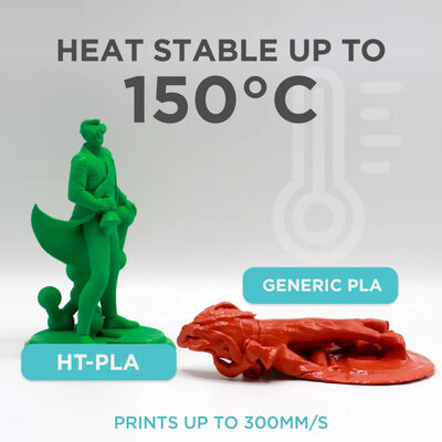 Polymaker HT-PLA Filament - Siyah - 1.75mm 1Kg