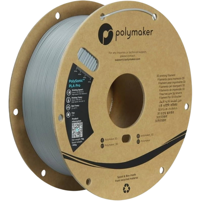 PolySonic PLA Pro Yüksek Hızlı Gri Filament 1.75mm 1Kg