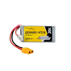 Power-Xtra - Power-Xtra PX1300XL3S - 3S1P - 11.1V 1300 mAh Li-Polymer Pil -20C