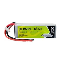 Power-Xtra - Power-Xtra PX2200HP4S - 4S1P - 14.8V 2200 mAh Li-Polymer Pil -30C