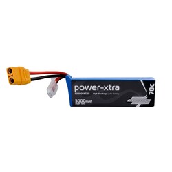 Power-Xtra - Power-Xtra PX3000XT3S - 3S1P - 11.1V 3000 mAh Li-Polymer Pil - 70C