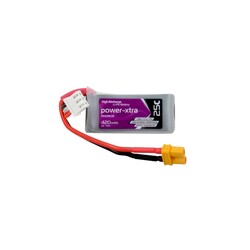 Power-Xtra - Power-Xtra PX420XL2S - 2S1P - 7.4V 420 mAh Li-Polymer Pil - 25C
