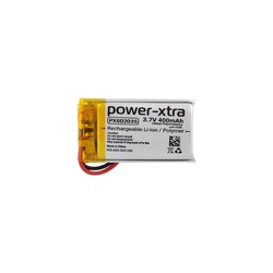 Power-Xtra - Power-Xtra PX602035 - 3.7V 400 mAh Li-Polymer Pil - Devreli