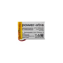Power-Xtra - Power-Xtra PX603453 - 3.7V 1000 mAh Li-Polymer Pil - Devreli