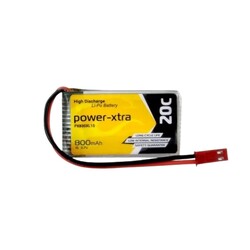 Power-Xtra - Power-Xtra PX800XL1S - 1S1P - 3.7V 800 mAh Li-Polymer Pil - 20C