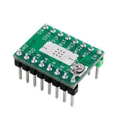 Premium A4988 Step Motor Sürücü - 3D Yazıcı Uyumlu - Yeşil