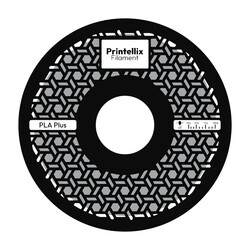 Printellix PLA+ Gri Filament 1.75mm 1kg - Thumbnail