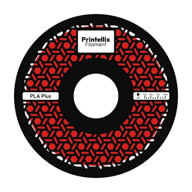 Printellix - Printellix PLA+ Kırmızı Filament 1.75mm 1kg