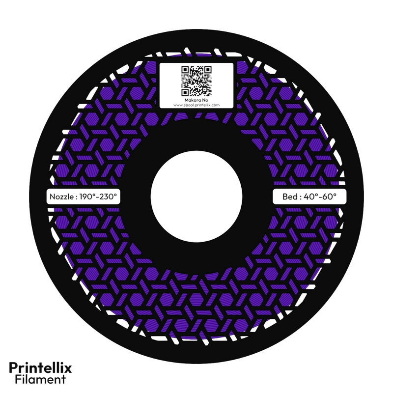 Printellix PLA+ Mor Filament 1.75mm 1kg