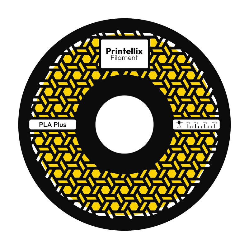 Printellix - Printellix PLA+ Sarı Filament 1.75mm 1kg