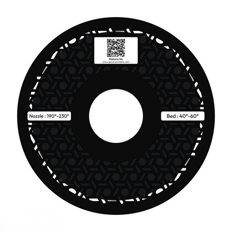 Printellix PLA+ Siyah Filament - 1.75mm - 1 Kg