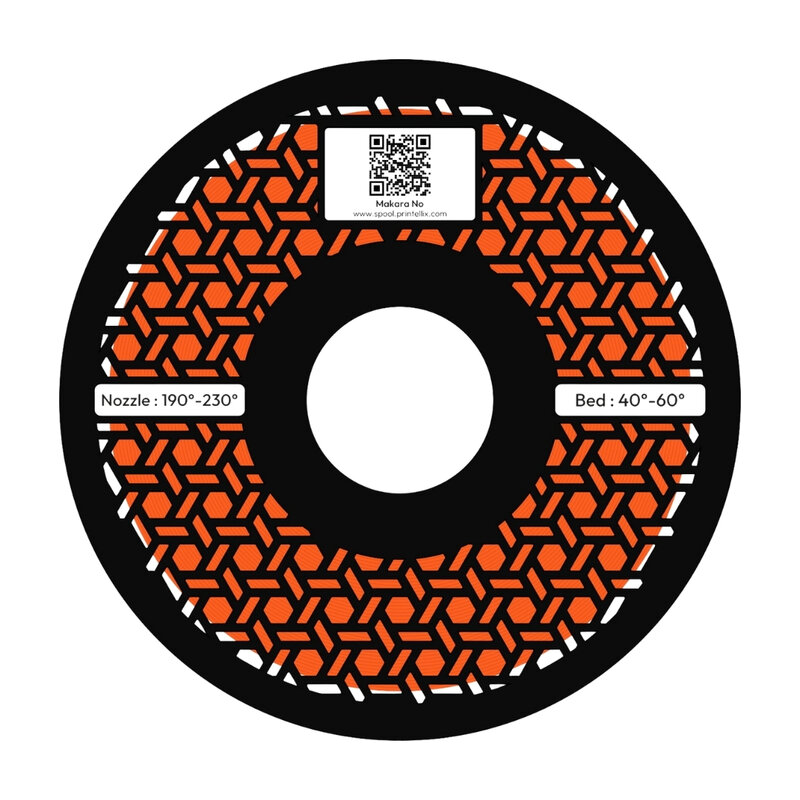 Printellix PLA+ Turuncu Filament - 1.75mm - 1 Kg