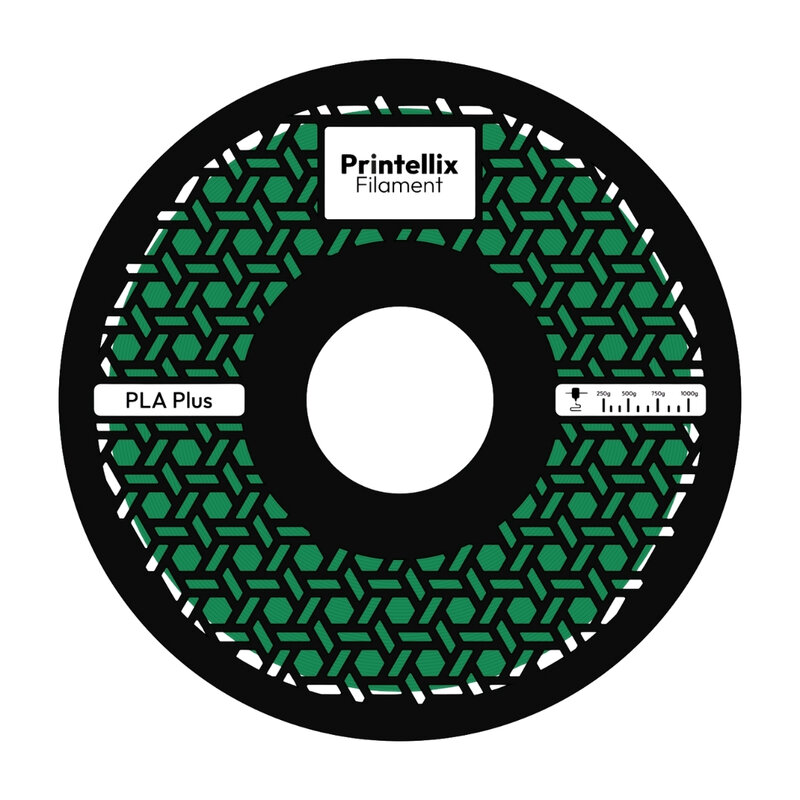 Printellix - Printellix PLA+ Yeşil Filament - 1.75mm - 1 Kg
