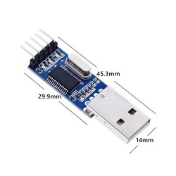 Prolific PL2303 USB-TTL Seri Dönüştürücü Kartı - 3.3V/5V - Thumbnail