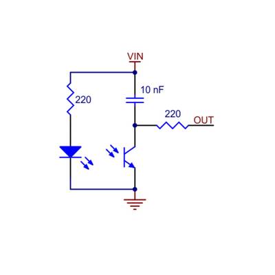 QTR-1A Analog Kızılötesi Sensör Kartı - Çizgi İzleyen