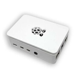 Robo90 - Raspberry Pi 4 Muhafaza Kutusu - Beyaz
