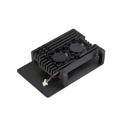 Robo90 - Raspberry Pi 5 Çift Fanlı Alüminyum Kasa