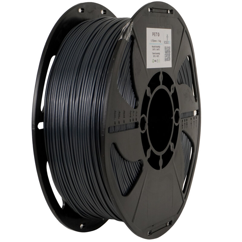 Robo90 Antrasit Gri PETG Filament - 1.75mm - 1 Kg