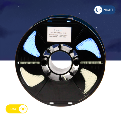 Robo90 Glow Mavi PLA+ (Plus) Filament - 1.75mm - 1 Kg