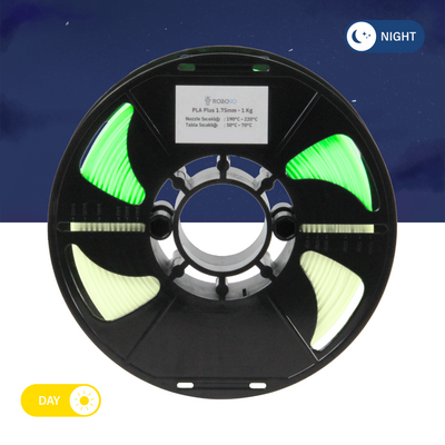 Robo90 Glow Yeşil PLA+ (Plus) Filament - 1.75mm - 1 Kg
