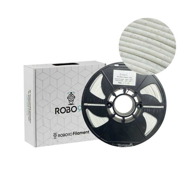 Robo90 - Robo90 Mermer PETG Filament - 1.75mm - 1 Kg