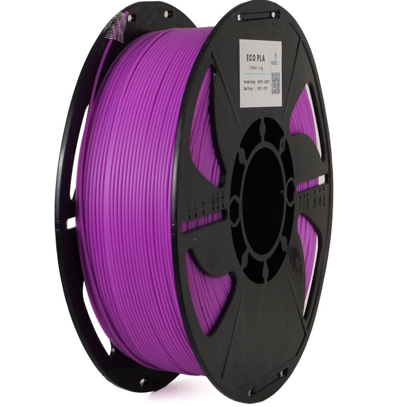Robo90 - Robo90 Pastel Mor ECO PLA Filament - 1.75mm - 1 Kg