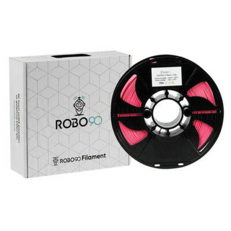 Robo90 - Robo90 Pembe ECO PLA Filament - 1.75mm - 1 Kg