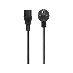 S-LINK SL-P175 1.5m 0.75mm Lüks Güç Kablosu Siyah - Thumbnail