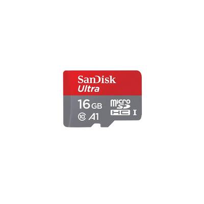 Sandisk - Sandisk Ultra 16GB 98MB/S Class 10 microSDXC Hafıza Kartı - A1 Serisi