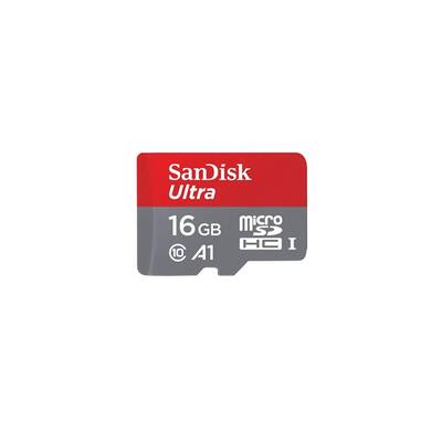 Sandisk Ultra 16GB 98MB/S Class 10 microSDXC Hafıza Kartı - A1 Serisi