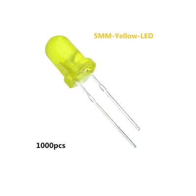 Sarı Led - 5mm - 1000 Adet