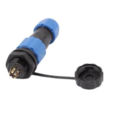 Robo90 - SD16 6 Pin 16mm Su Geçirmez Konnektör Takımı - Panel Tipi