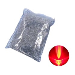 Robo90 - Şeffaf Kırmızı Led - 5mm - 1000 Adet