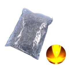 Robo90 - Şeffaf Sarı Led - 5mm - 1000 Adet