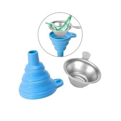 SLA 3D Yazıcı UV Reçine Filtre(Süzgeç)/Silikon Huni Seti - Thumbnail
